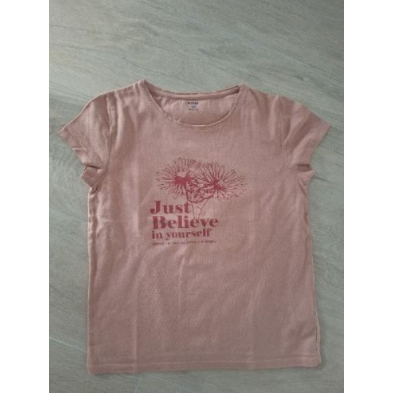Tee-shirt rose kiabi 10ans 
