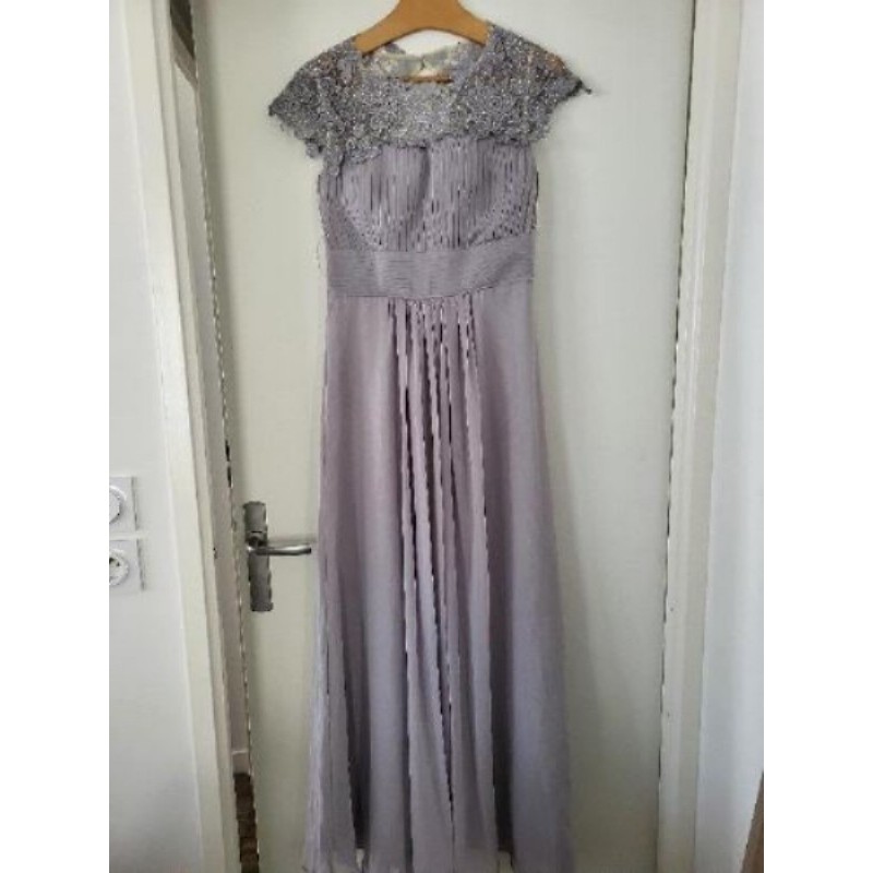 Robe de cérémonie grise