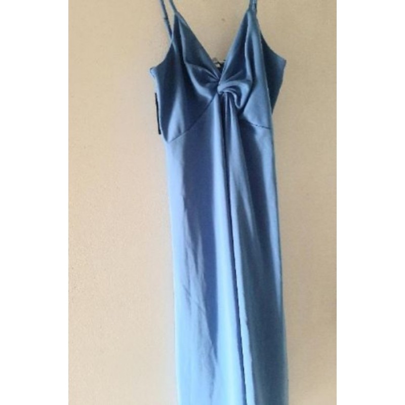 Taille XS. Robe fines bretelles. Bleu Roy. H&M