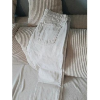 Taille36. Jean crème. MANGO. 