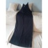 Taille S. Neuf. Robe longue coton noir. Zara