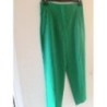 Taille M. Pantalon fuseau vert. Zara.