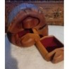 Boîte à bijoux Colorado. Bois taillé 