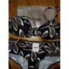 Maillot de bain AUBADE modèle "danse des feuilles" bas T4 - Haut TM NEUF avec étiquettes