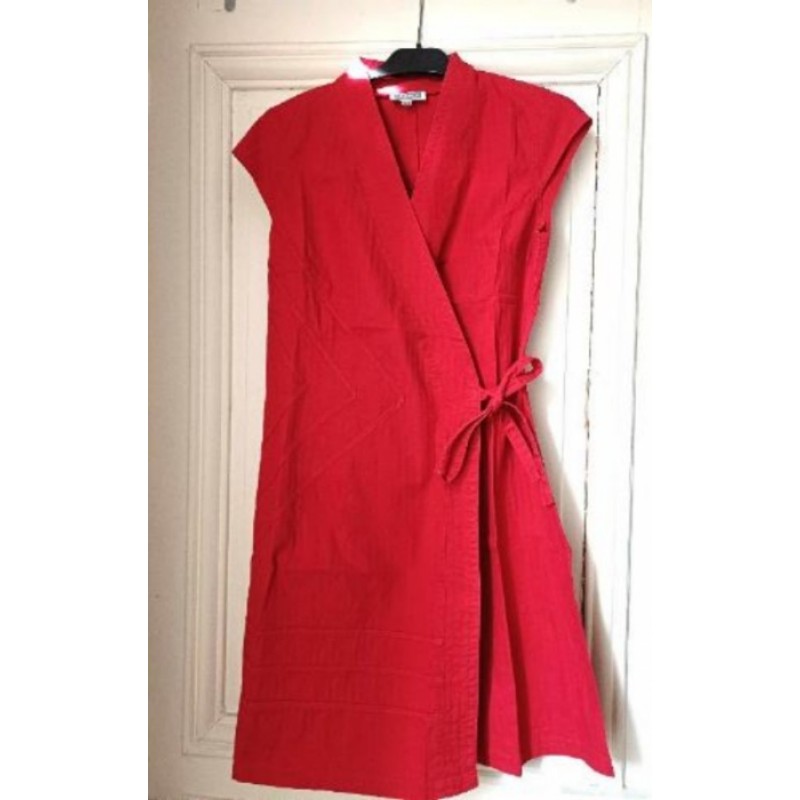 Robe coton rouge ETAM taille 40