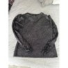 Tee-shirt manches longues noir brillant femme - Kookai 