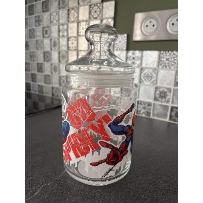 Pot verre Spiderman 