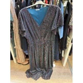 Robe Pailettes multicolore...