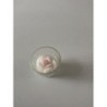 Mini bougie fleur rose