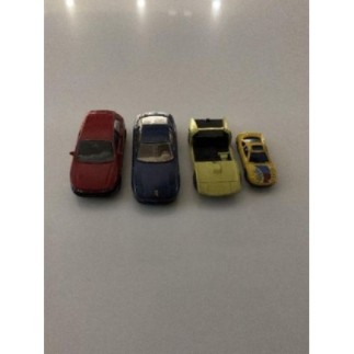 Lot 4 voitures miniatures 