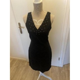 Robe stretch noir- camaïeu...