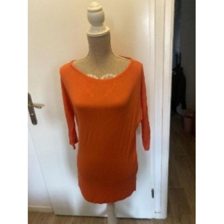 Tee-shirt camaïeu - orange...