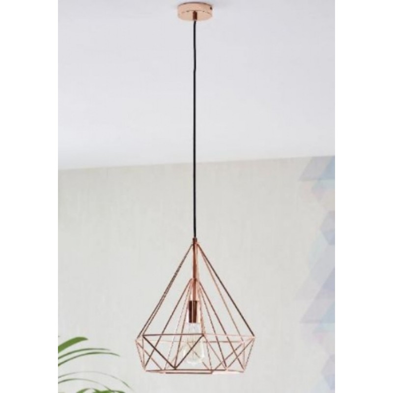 Lustre Suspension Byronacier cuivré leroy merlin 