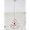Lustre Suspension Byronacier cuivré leroy merlin 