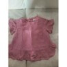 Blouse fluide zara 3-4ans vichy rouge et blanc