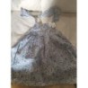 Robe tablier 4-5ans Lola Palacios liberty bleu et vert 