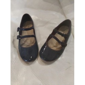Ballerines zara 27 vernis bleu
