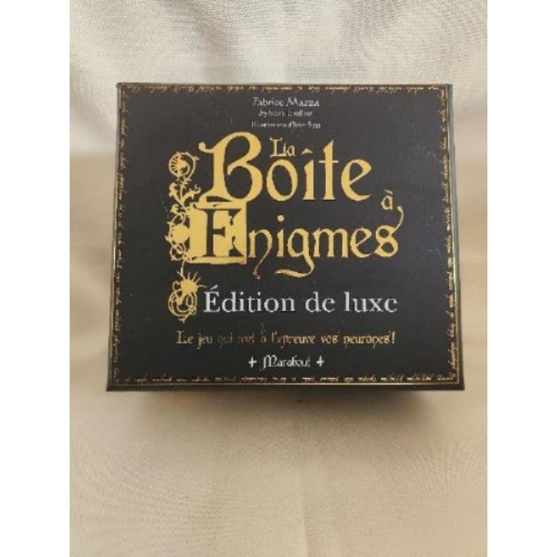 LA BOITE A ENIGMES- Edition de Luxe très bon état