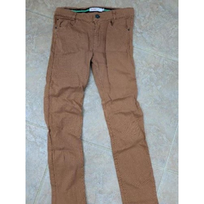 Pantalon marron Catimini slim taille 12 ans /152 cm / état neuf 