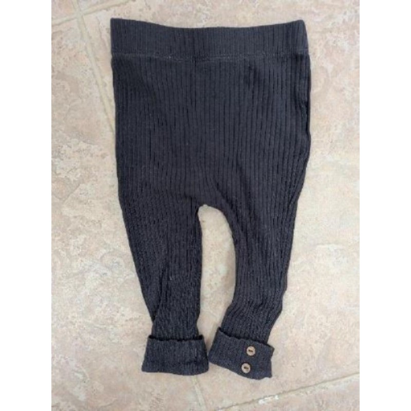 Legging bébé fille kiabi gris taille 12 mois coton 