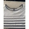 T-shirt rayé - taille M- NAFNAF