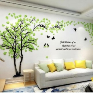 Stikers florale  XL 400x200 cm