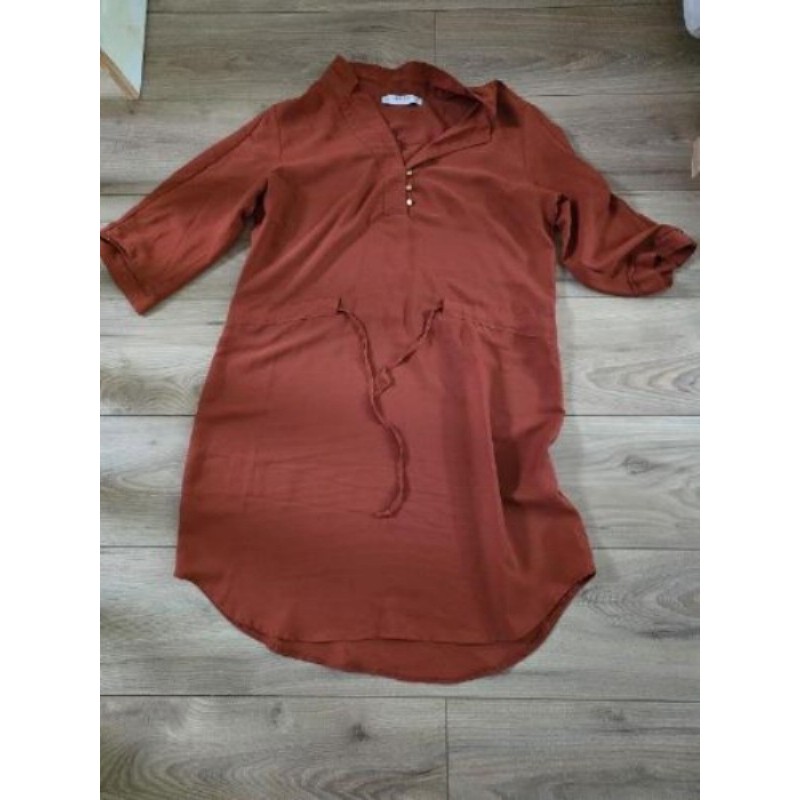 Robe tunique cuivre T42