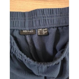 Pantalon fluide bleu T40