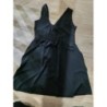 Robe noire décolleté dos T38