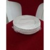 Lot de 6 assiettes de 20 cm