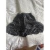 Jupe short noir à fleurs Kiabi taille XXS 