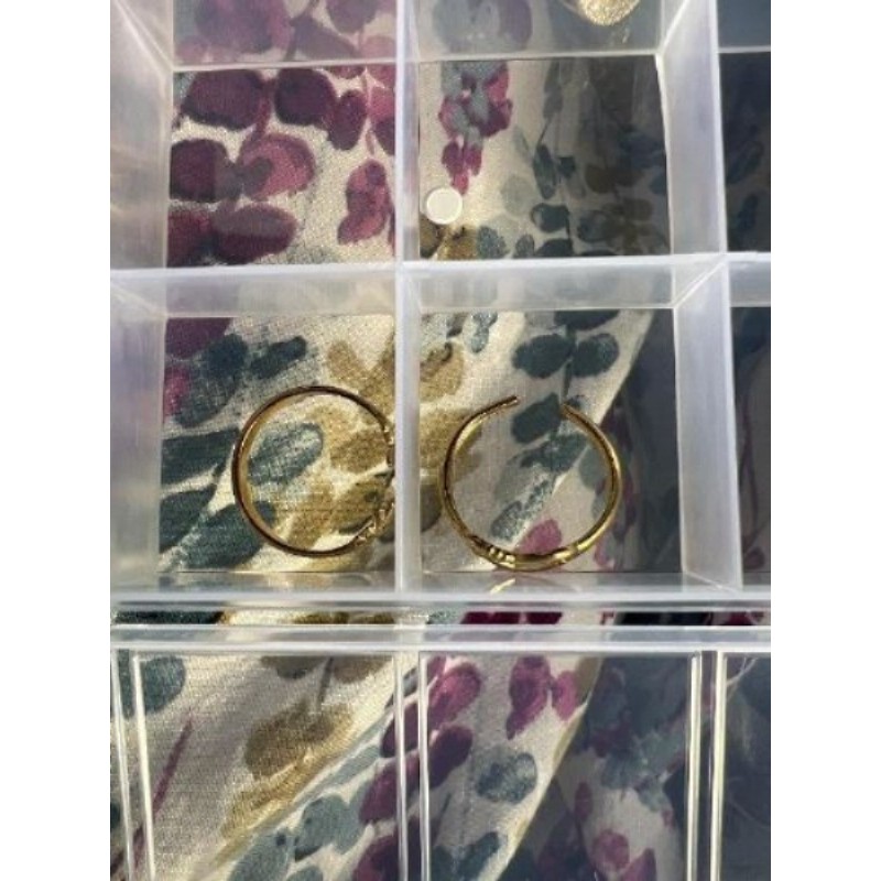Bague en acier inoxydable cœurs et mains 