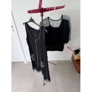 Ensemble femme noire jupe...