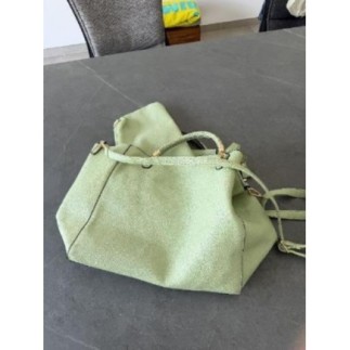 Sac à main femme vert avec...