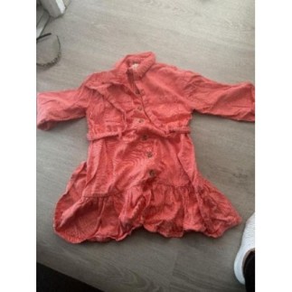 Robe fille rose 8ans...