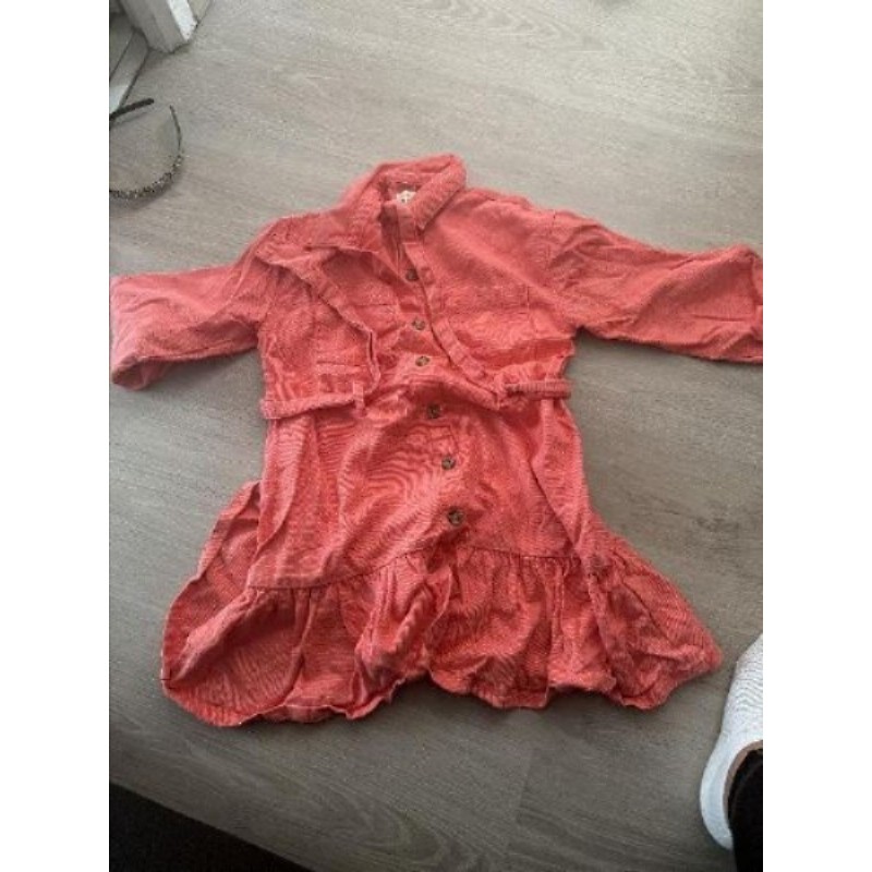 Robe fille rose 8ans vertbaudet