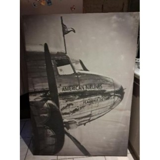 Grand Tableau vintage DC-3...