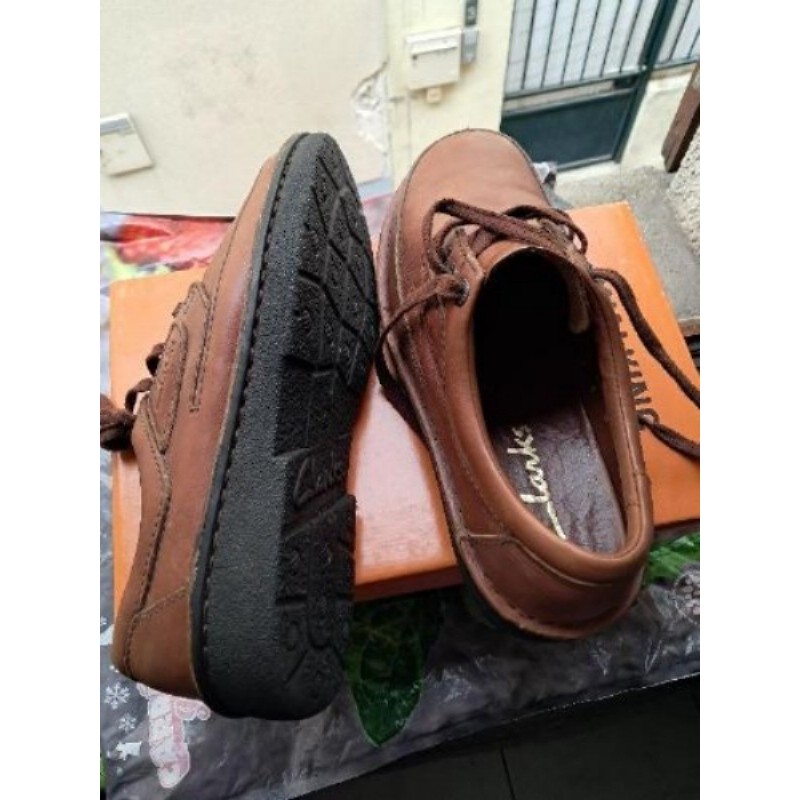 CLARkS Activé Air-Cuir Marron Confort T40