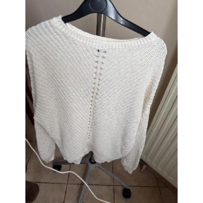Pull écru Tex taille M