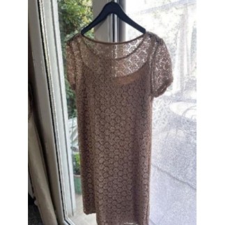 Robe beige dentelle T36 La...