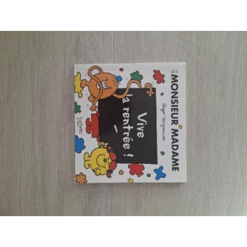 Livre Madame Monsieur à compléter 