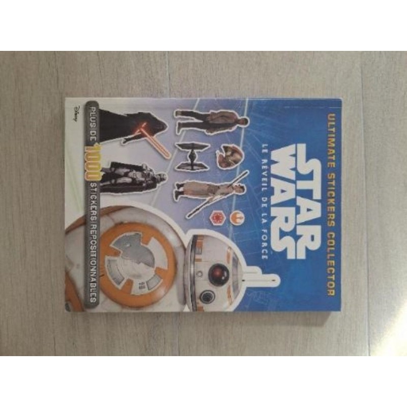 Album Star Wars hachette avec stickers 