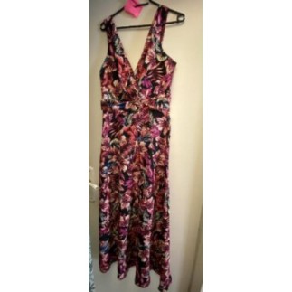 Robe longue MORGAN fleurie