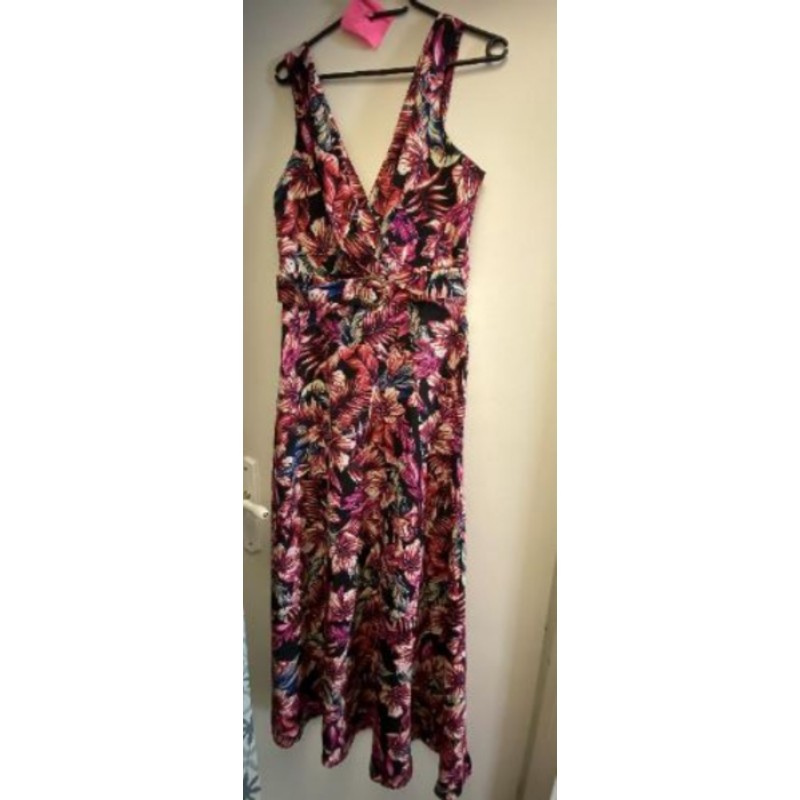 Robe longue MORGAN fleurie