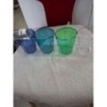 Verres en plastique 1 boite de 4 neufs