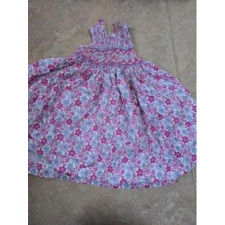 Robe à smocks bébé fille 12...
