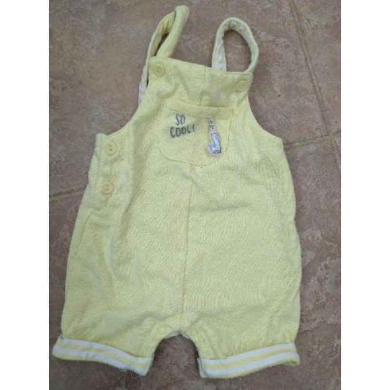 Salopette bébé 9 mois jaune so cool 