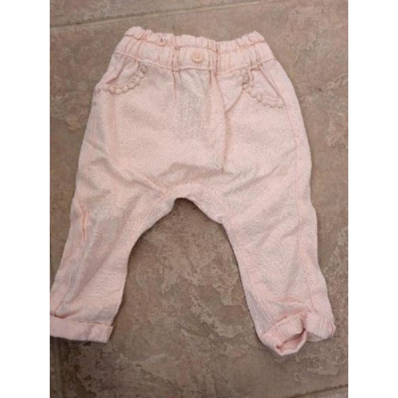 Pantalon TAO bébé fille 6mois rose 