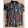 Polo Paul Smith 10 ns motifs skis bâtons multicolores