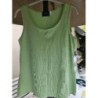 Débardeur femme vert T.38/40